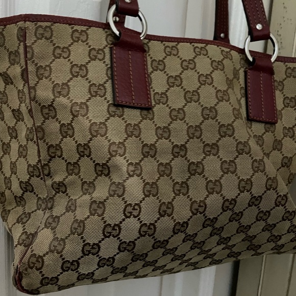 Gucci Bags Price Drop Authentic Gucci Womens Gg Canvas Tote Bag Gg